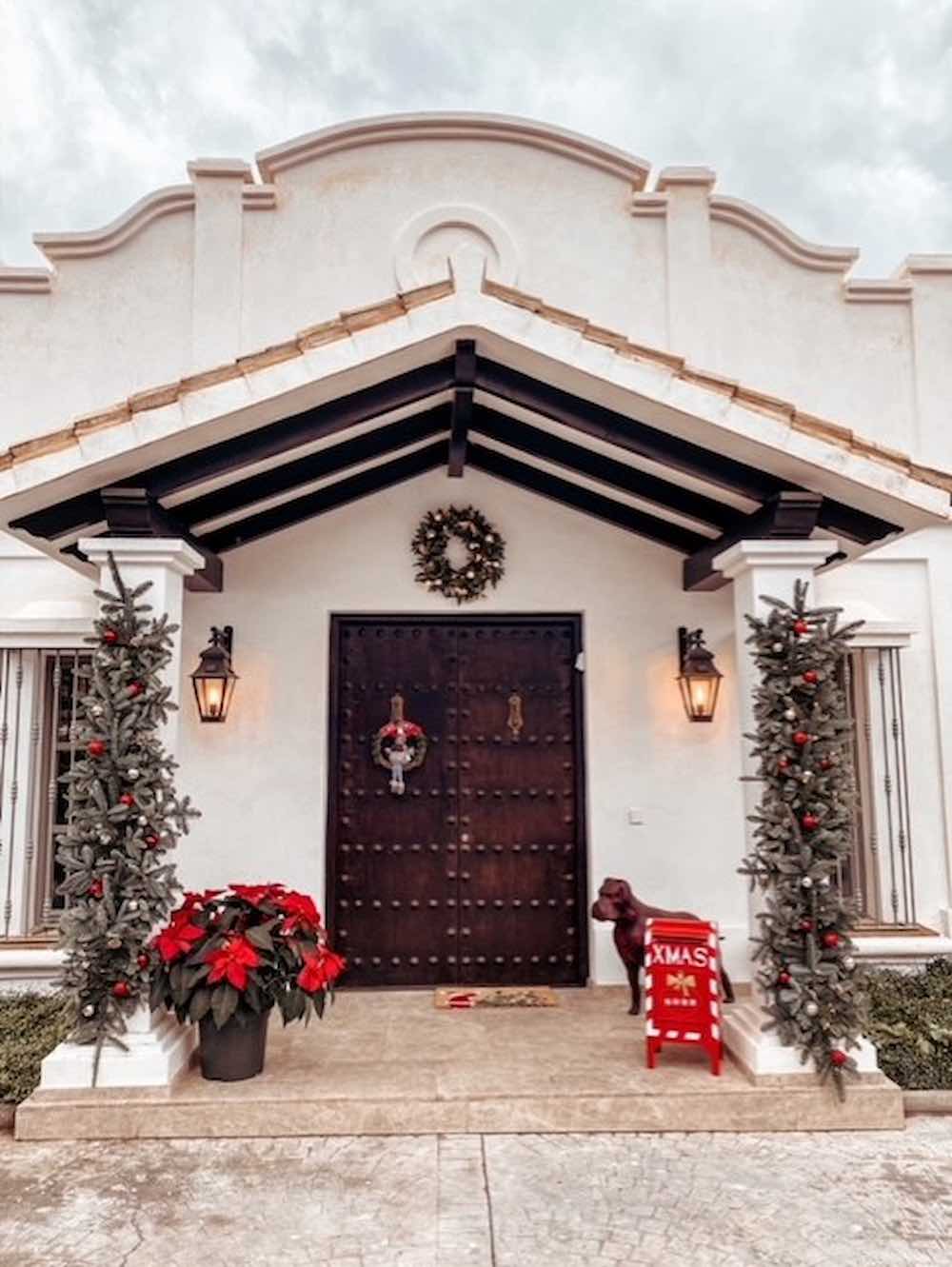 Christmas decoration for events in Marbella