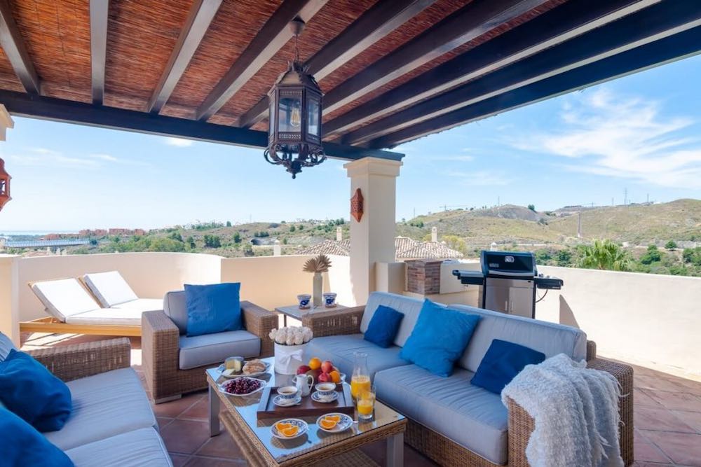 Styling a gorgeous penthouse in Marbella