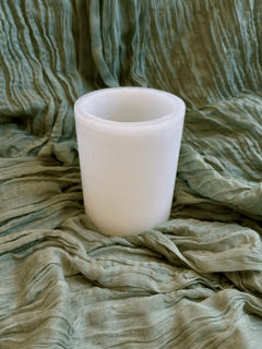 decorative hollow wax candle holder