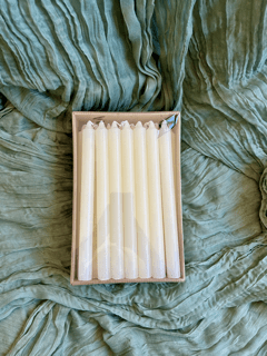 white candle box 30
