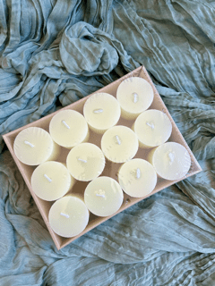 yellow candle box of 12
