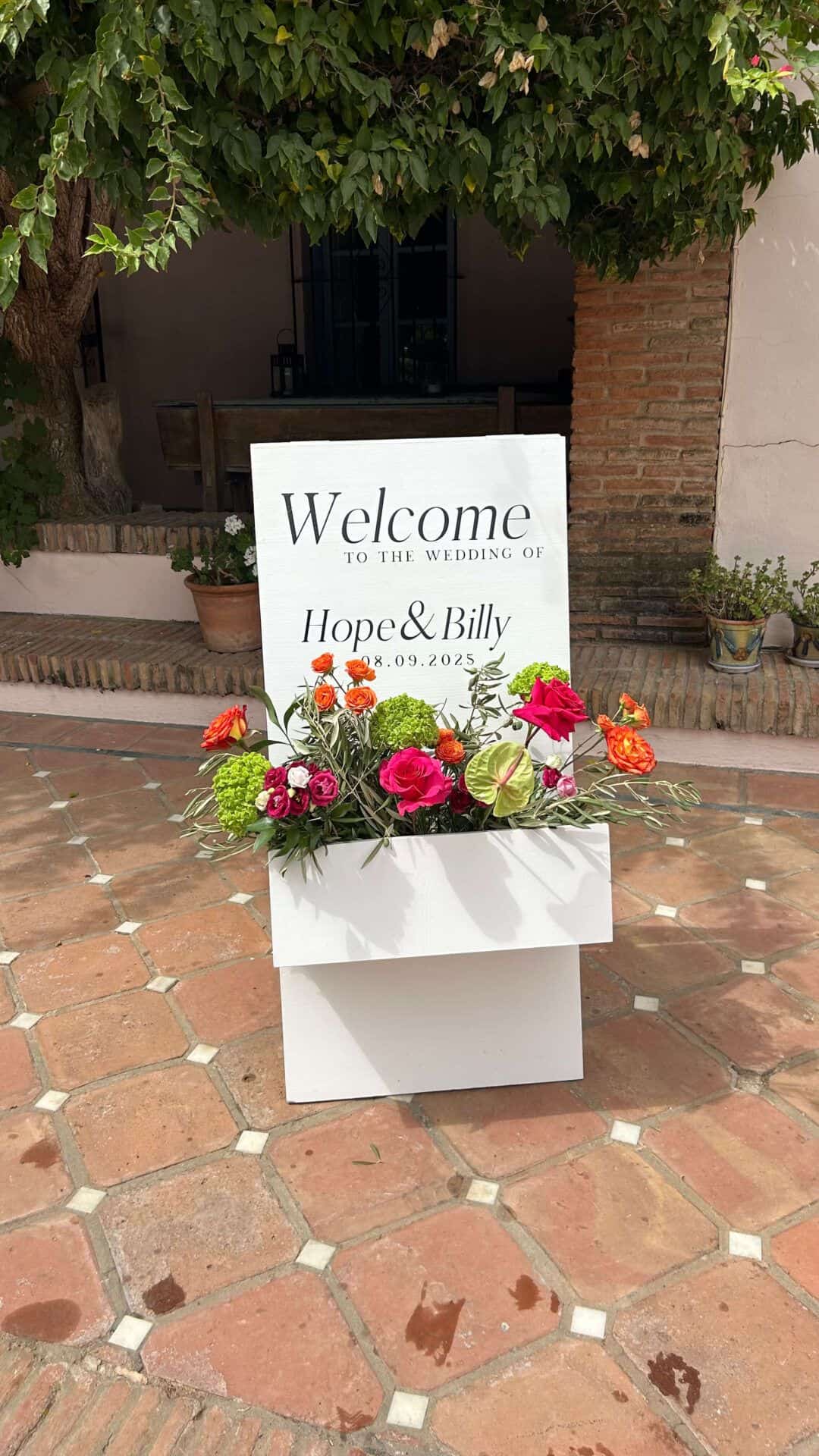 A Colorful, Flower-Filled Wedding at El Molino del Duque 