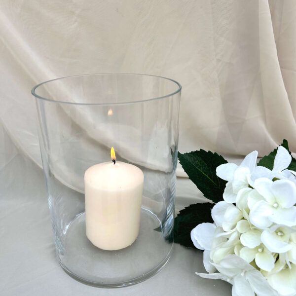 White Pillar Candle Pack of 12