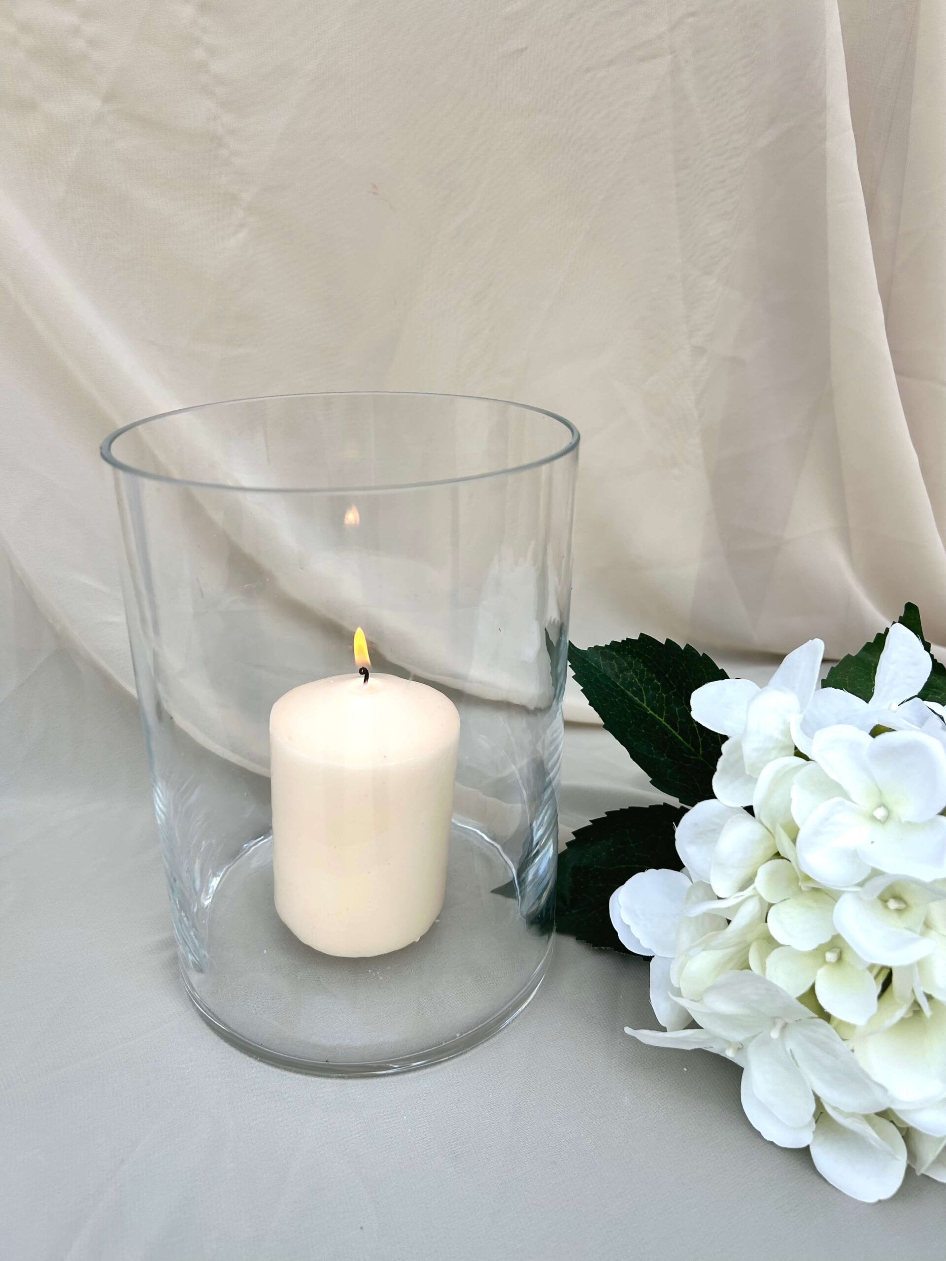 White Pillar Candle Pack of 12